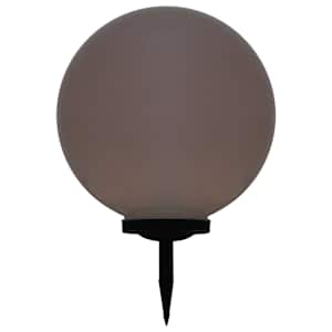 Zunanja solarna svetlika LED okrogla 50 cm RGB