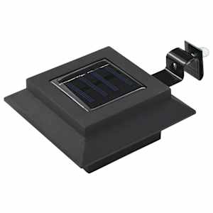 Zahradní solární lampy 6 ks LED čtvercové 12 cm černé - obrázek 2