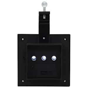 Zahradní solární lampy 6 ks LED čtvercové 12 cm černé - obrázek 11