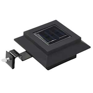Zahradní solární lampy 6 ks LED čtvercové 12 cm černé - obrázek 3