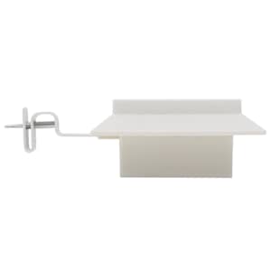 Zahradní solární lampy 6 ks LED čtvercové 12 cm bílé - obrázek 4