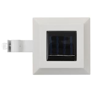 Zahradní solární lampy 6 ks LED čtvercové 12 cm bílé - obrázek 5