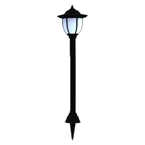 Zahradní solární lampy 3 ks LED černé - obrázek 4