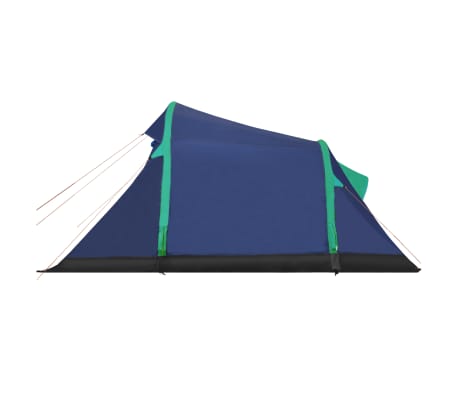 vidaXL Cort camping grinzi gonflabile albastru&verde 320x170x150/110cm