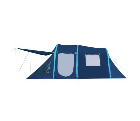 vidaXL Campingzelt mit aufblasbaren Stangen 500×220×180 cm Blau