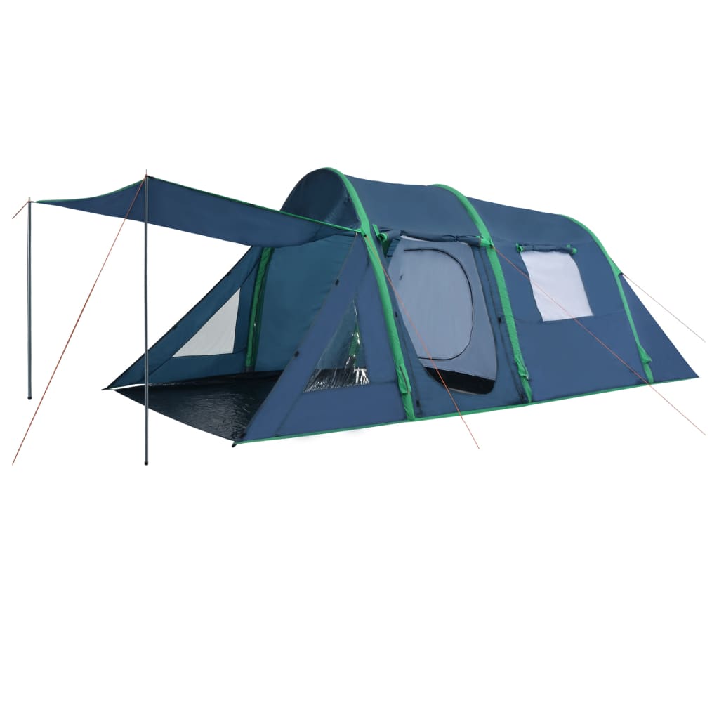 vidaXL Cort de camping cu grinzi gonflabile, verde, 500x220x180 cm vidaxl.ro