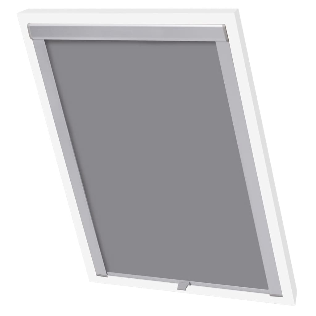 vidaXL Jaluzea opacă tip rulou, gri, CK04