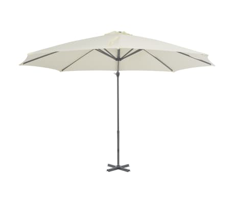 vidaXL Консольна Парасоля з Алюмінієвою Жердиною Пісочний 300 см