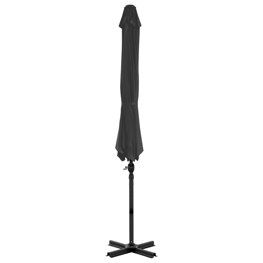 Thumbnail - vidaXL Ampelschirm mit Aluminium-Mast 300 cm Anthrazit
