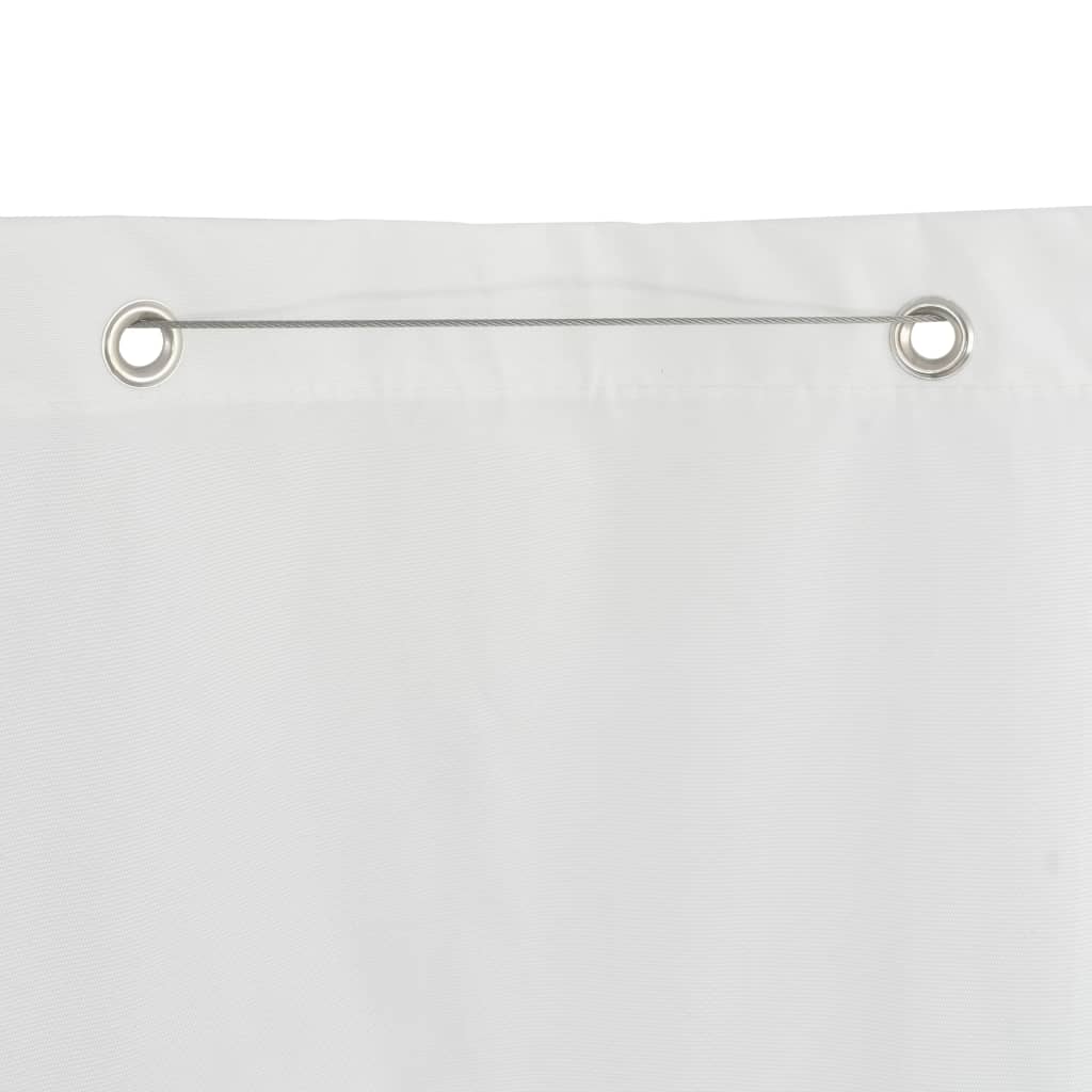 

vidaXL Luifel verticaal 140x240 cm oxford stof wit