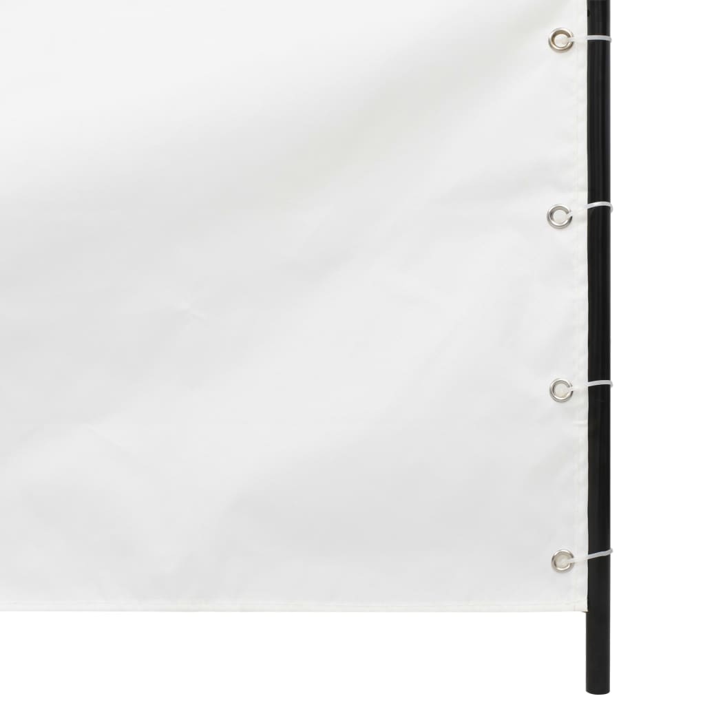 Fehér oxford szövet függőleges napellenző 140 x 240 cm 