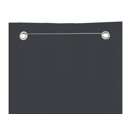 vidaXL Senkrechtmarkise Oxford-Gewebe 140×240 cm Grau