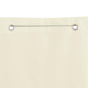 vidaXL Vertikali uždanga, kreminė, 140x240cm, Oksfordo audinys