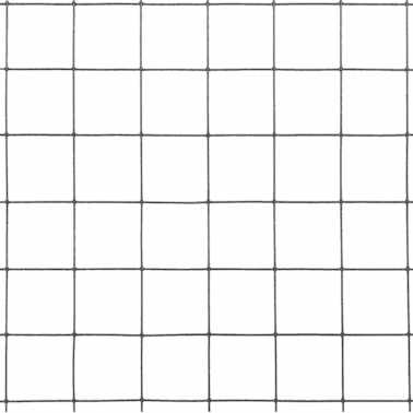vidaXL Rede arame quadrada aço c/ revestimento PVC 25x1 m cinzento[4/4]