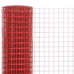Pletivo ke kurníku ocel PVC vrstva 10 x 1,5 m červené - obrázek 3