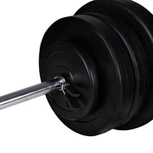 Posilovací lavice se sadou činek barbell a dumbbell 60,5 kg - obrázek 12