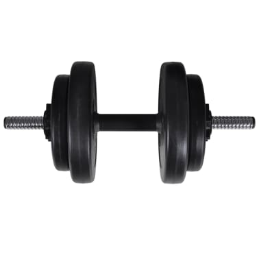 Vidaxl Workout Bench With Barbell And Dumbbell Set 60 5 Kg