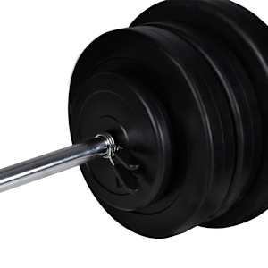Posilovací stojan se sadou činek barbell a dumbbell 60,5 kg - obrázek 10
