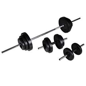 Posilovací stojan se sadou činek barbell a dumbbell 30,5 kg - obrázek 7