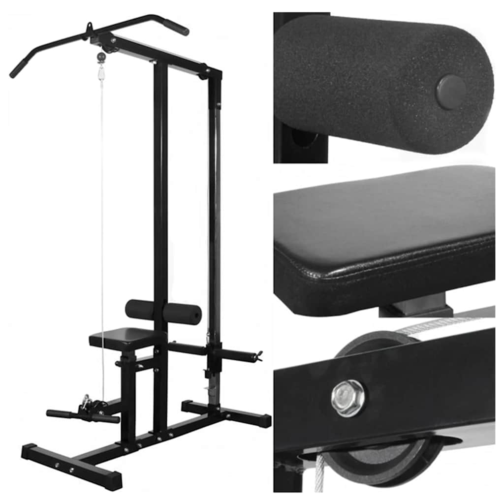 Thumbnail - vidaXL Fitnessstation mit Langhantel und Kurzhantel Set 30,5 kg