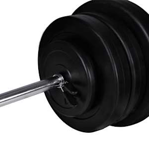 Posilovací lavice se stojanem na závaží a sadou činek 60,5 kg - obrázek 8