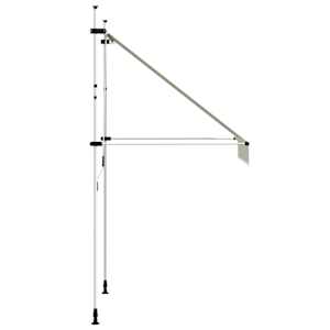 Ručně zatahovací markýza 150 cm krémová - obrázek 4