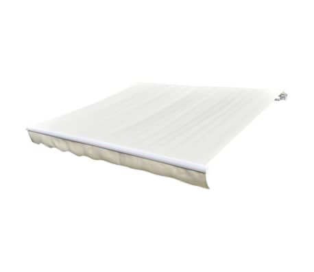 vidaXL Awning Top Sunshade Canvas Cream 450x300 cm