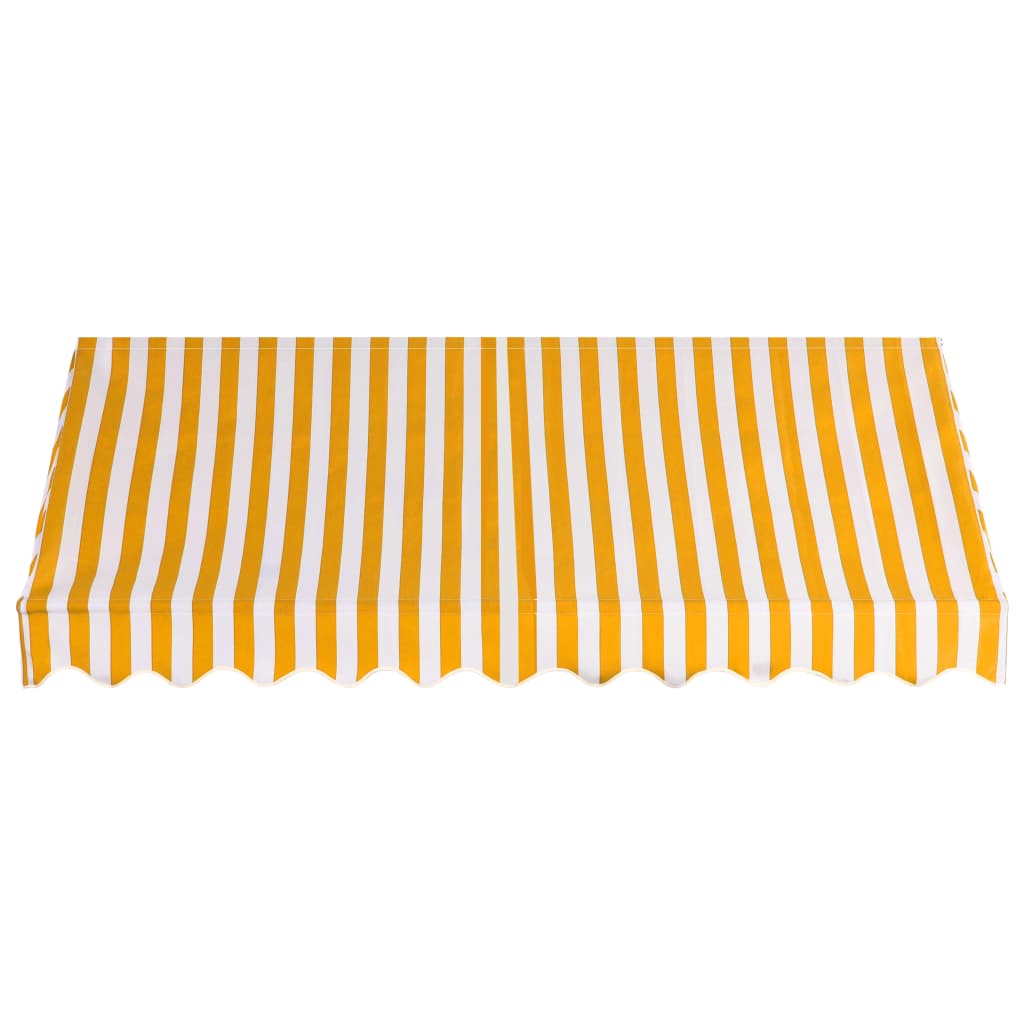 vidaXL Toldo para bar 250x120 cm naranja y blanco