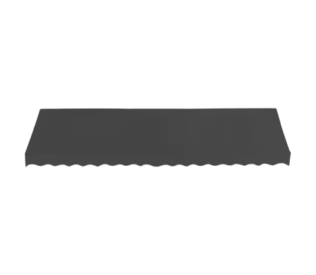 vidaXL Auvent de bistro 400x120 cm Anthracite