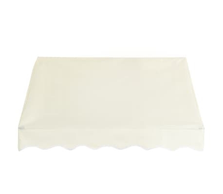 vidaXL Bistro markizė, kreminės spalvos, 150x120cm