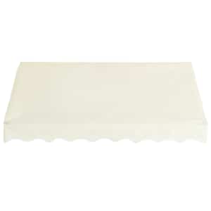 vidaXL Bistro markizė, kreminės spalvos, 200x120cm