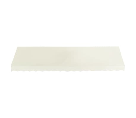 vidaXL Auvent de bistro 400x120 cm Crème