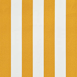 Zatahovací markýza žluto-bílá 300 x 150 cm - obrázek 7
