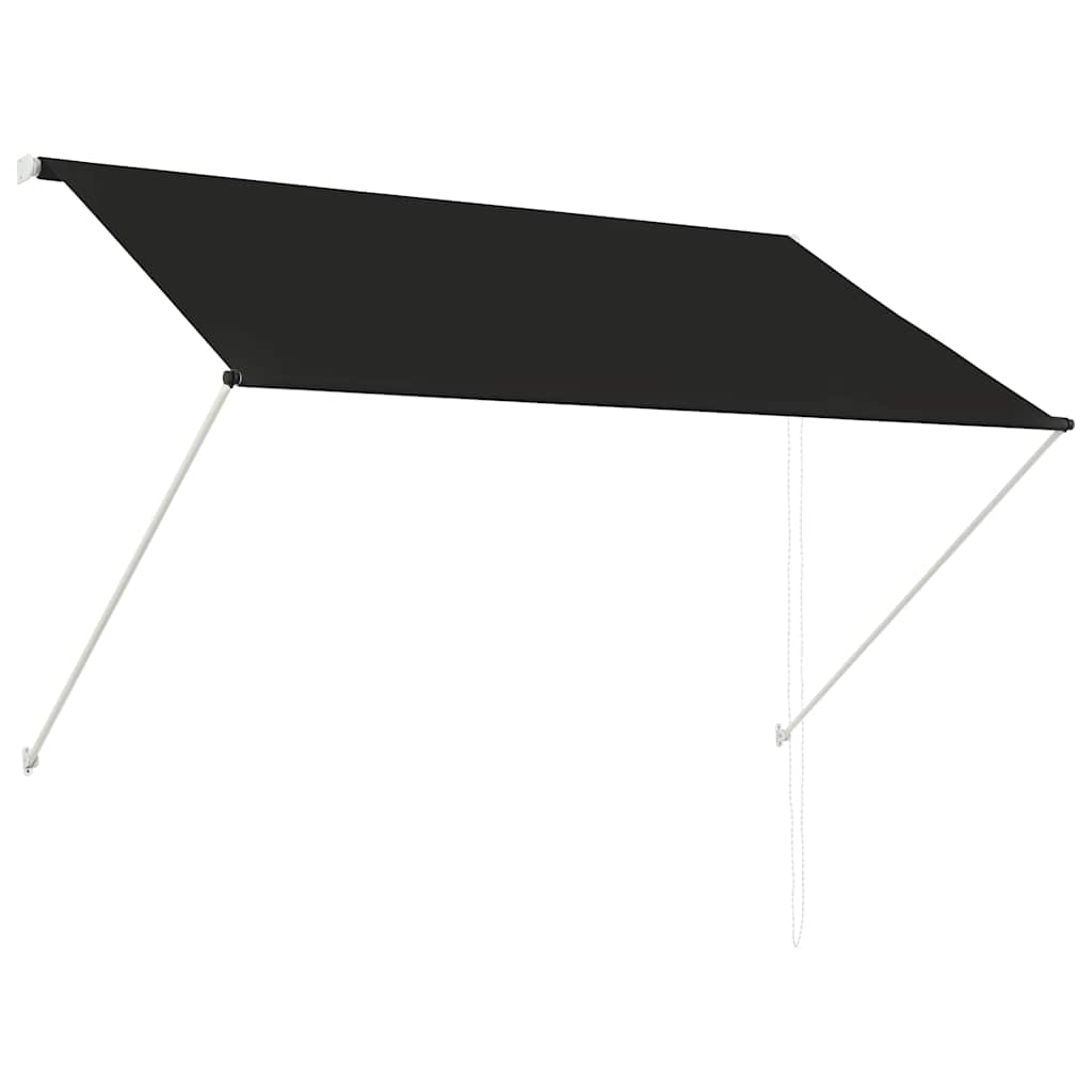 vidaXL Zatahovací markýza antracitová 200 x 150 cm