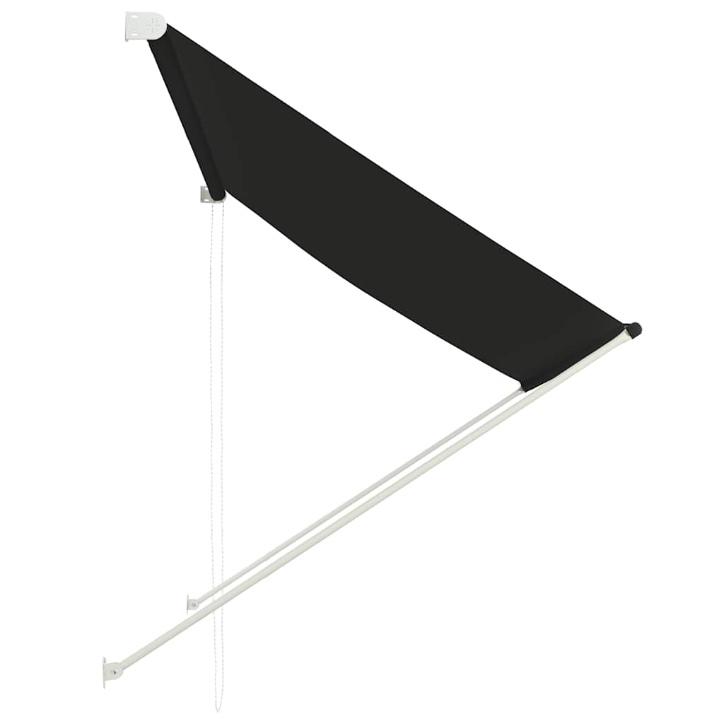 vidaXL Zaťahovacia markíza 200x150 cm antracitová
