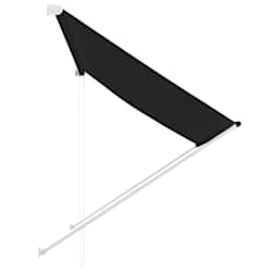 vidaXL Toldo retr&aacute;til 200x150 cm antracite