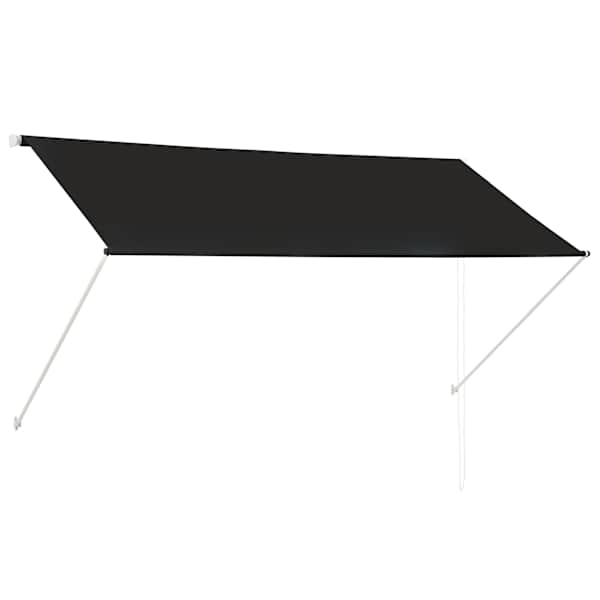 vidaXL sisset&otilde;mmatav varikatus, 250 x 150 cm, antratsiit