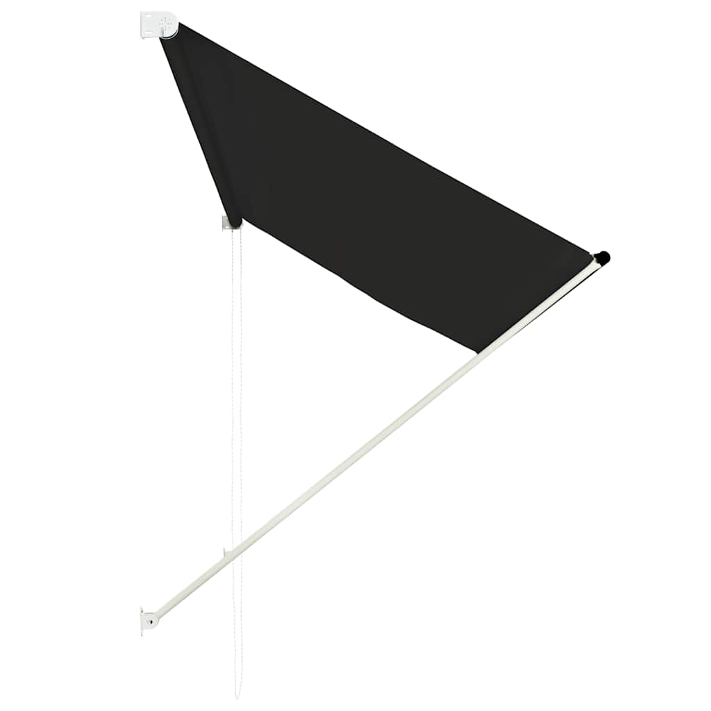 vidaXL Sisäänkelattava markiisi 250x150 cm antrasiitti