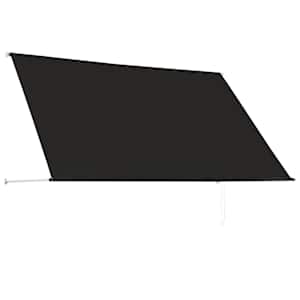 Zatahovací markýza antracitová 250 x 150 cm - obrázek 4