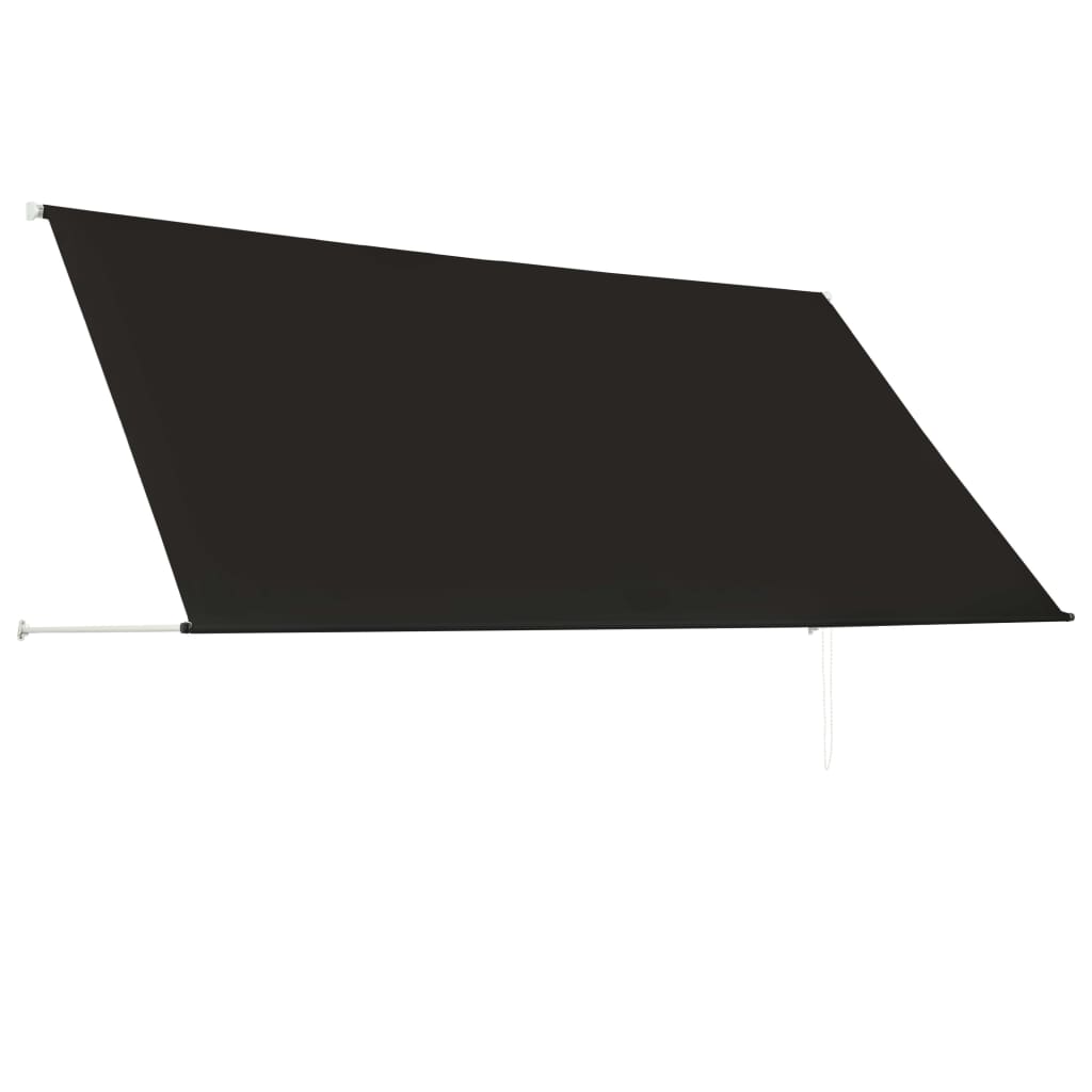 vidaXL Retractable Awning 118.1"x59.1" Anthracite