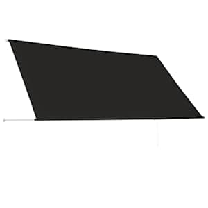 Zatahovací markýza 300 x 150 cm antracitová - obrázek 4