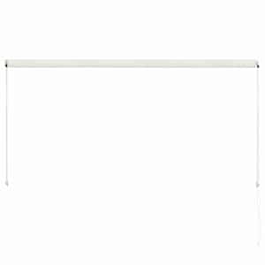 Zatahovací markýza krémová 250 x 150 cm - obrázek 5