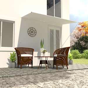 Zložljiva tenda 250x150 cm krem