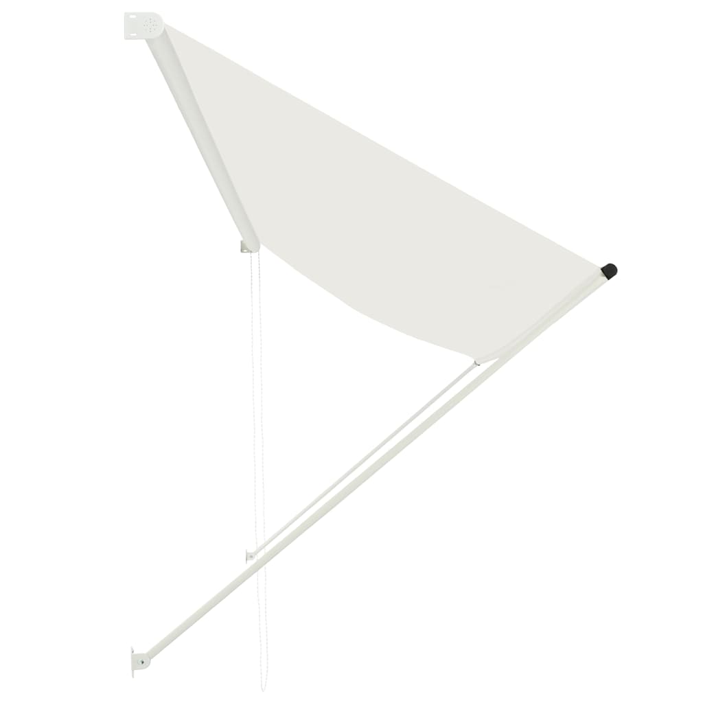 vidaXL Luifel uittrekbaar 350x150 cm crème afbeelding