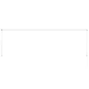 Zatahovací markýza krémová 400 x 150 cm - obrázek 5