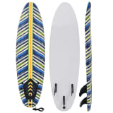 vidaXL Tabla de surf 170 cm hojas