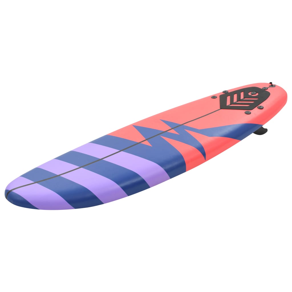 vidaXL Placă de surf, 170 cm, model dungi