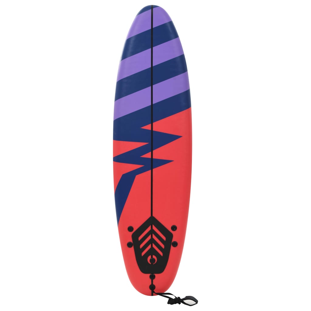 vidaXL Surfboard 66.9" Stripe