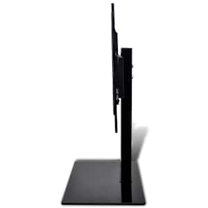 Držák na TV se základnou železný černý 32"-70" - obrázek 3