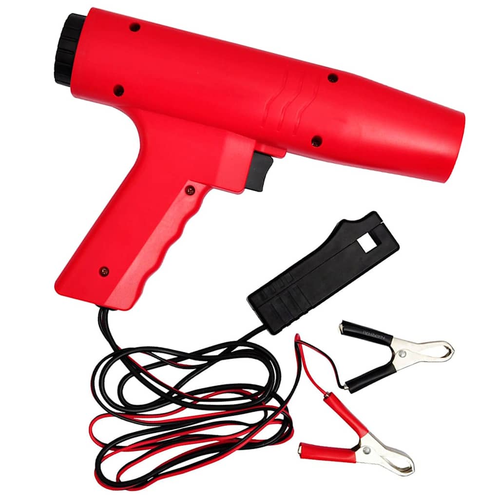 vidaXL Pistola de tiempo inductiva luz xen&oacute;n 12 V 8000 RPM